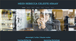 Desktop Screenshot of heidikraay.com